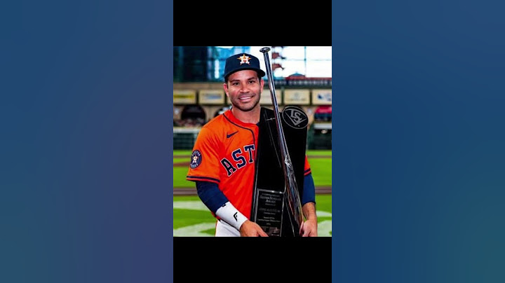 Histórico el venezolano José altuve obtiene su séptimo bate de plata #mlb #mvp #batedeplata