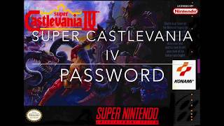 Super Castlevania IV: Password (Remix HD)
