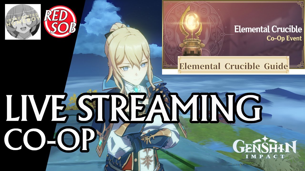 Genshin Impact Co-op Event Bareng @INTROVERTED HOMEBOY (restart stream 1 jam)