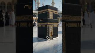 Silver Button Transforms Into Mini Kaaba | Stunning 3D AI Animation 🕋✨#khanakaba