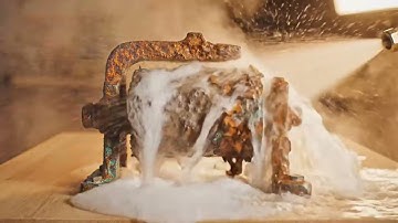 Extremely Skill Rust Removal - Restoring a Severely Rusted Machine Valve | Heavy Corrosion Cleaning