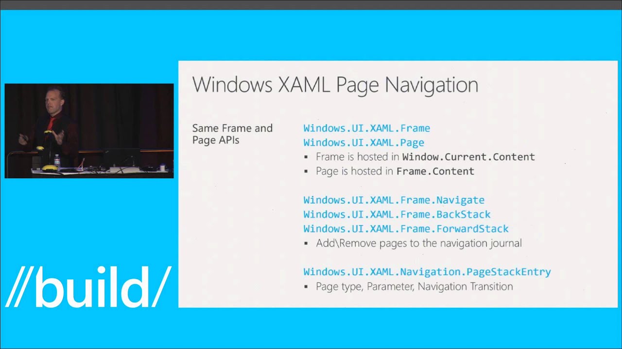 Build 2014 Navigation Model for Windows XAML Applications - YouTube