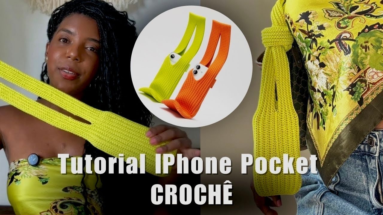 Pocket IPhone Tutorial | Bolsinha para celular tendência 2025 