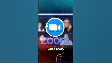 Zoom Crashes Midday — Over 59,000 Users Affected! 💻🔧