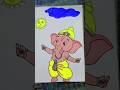 HOW TO DRAW LORD GANESH KI DRAWING/😇/STEP BY STEP DRAWING