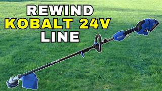 How to Replace String Line on Kobalt String Trimmer