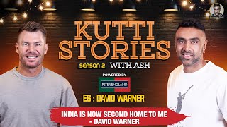 India is now second home  David Warner | Kutti Stories with Ash | R Ashwin