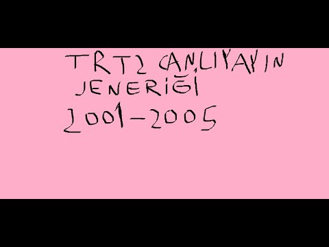 TRT 2 Canlı Yayın Jeneriği 2001 - 2005