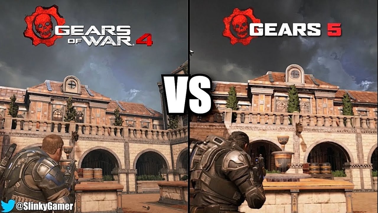 Gears 5 vs Gears of War 4  Direct Comparison 