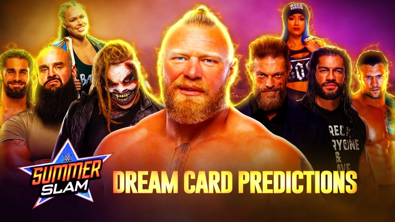 WWE SummerSlam 2023 Match Card Predictions YouTube