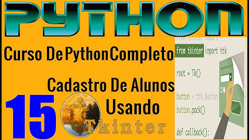 Curso Programação - Desenvolvendo Sistema Cadastro De Alunos Em Python Tkinter  - 15