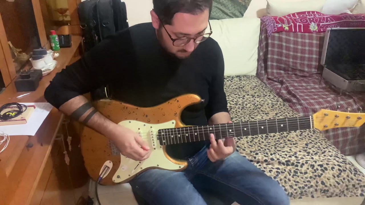 Io muoio di te “ Umberto tozzi” guitar solo by fabio catalano