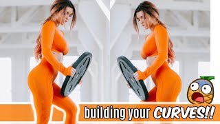LEG WORKOUT TO BUILD CURVES WHERE YOU WANT THEM | VLOGMAS DAY 2
