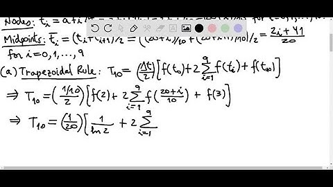 Use (a) the Trapezoidal Rule, (b) the Midpoint Rule, and (c) Simpson