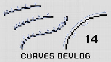 Smooth curves and line width — Pixel Art Academy: Learn Mode devlog 14