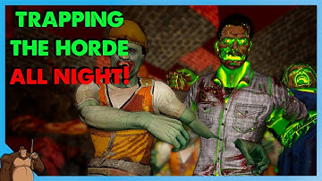 7 Days to Die Alpha 19 Horde Base - AFK Horde Base!