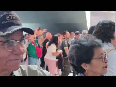 Ferrocarrilero se emociona por el nuevo tren al AIFA