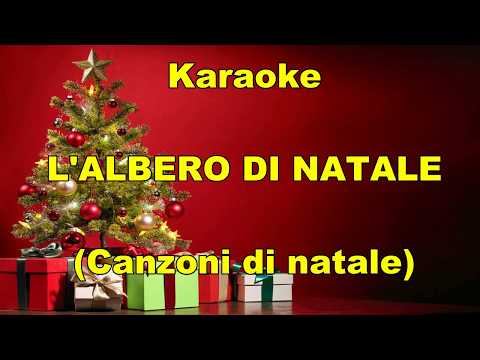 Canzoni Di Natale Karaoke.Karaoke L Albero Di Natale Con Testo Canzoni Natalizie Piccolo Coro Dell Antoniano Youtube