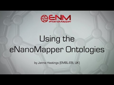 WEBINAR: Using the eNanoMapper ontology