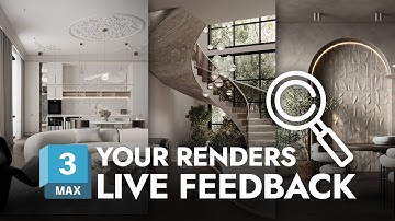 Send your 3d render - get live feedback from VizAcademy!