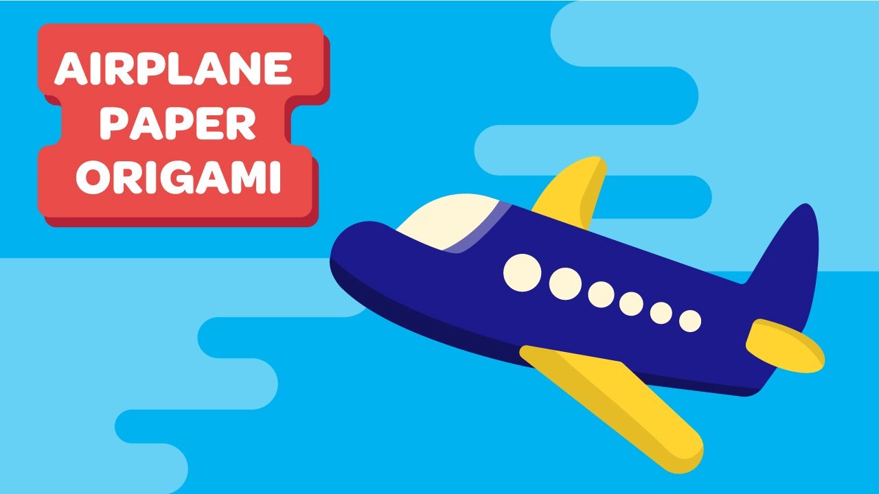 How to make Easy AirplaneOrigami Paper Definition YouTube