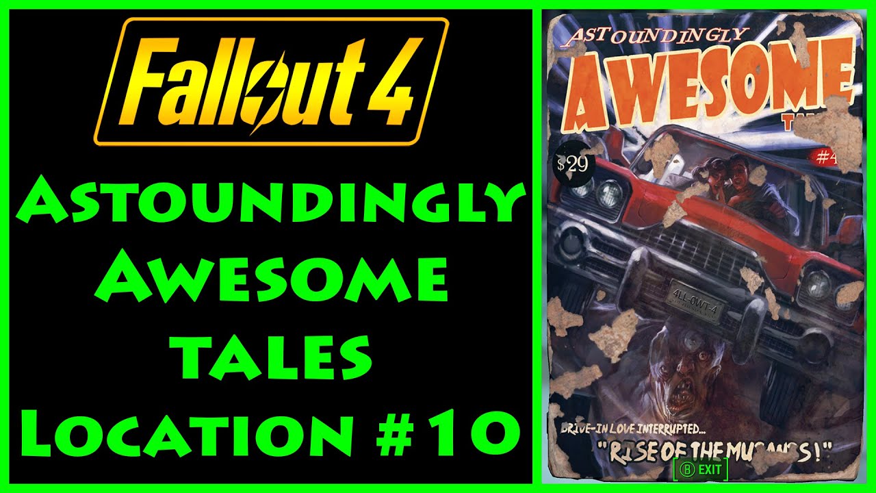 Fallout 4 Where To Find Astoundingly Awesome Tales Comics Location Guide Gamepur - roblox 4ll cool