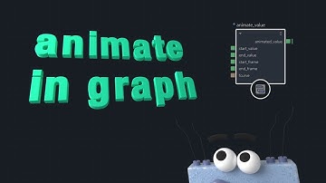 Animate In Graph - Maya Bifrost