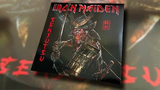 Iron Maiden Senjutsu Vinyl Unboxing Red and Black Marble  3LP