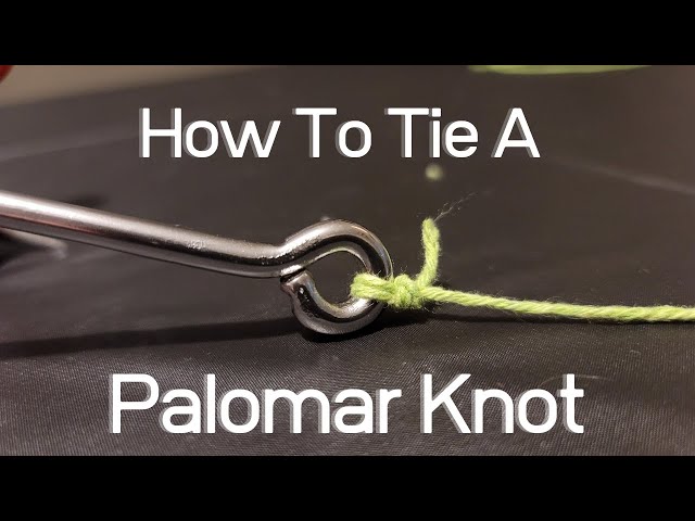 How to Tie a Palomar Knot-- The Best Beginner Knot 