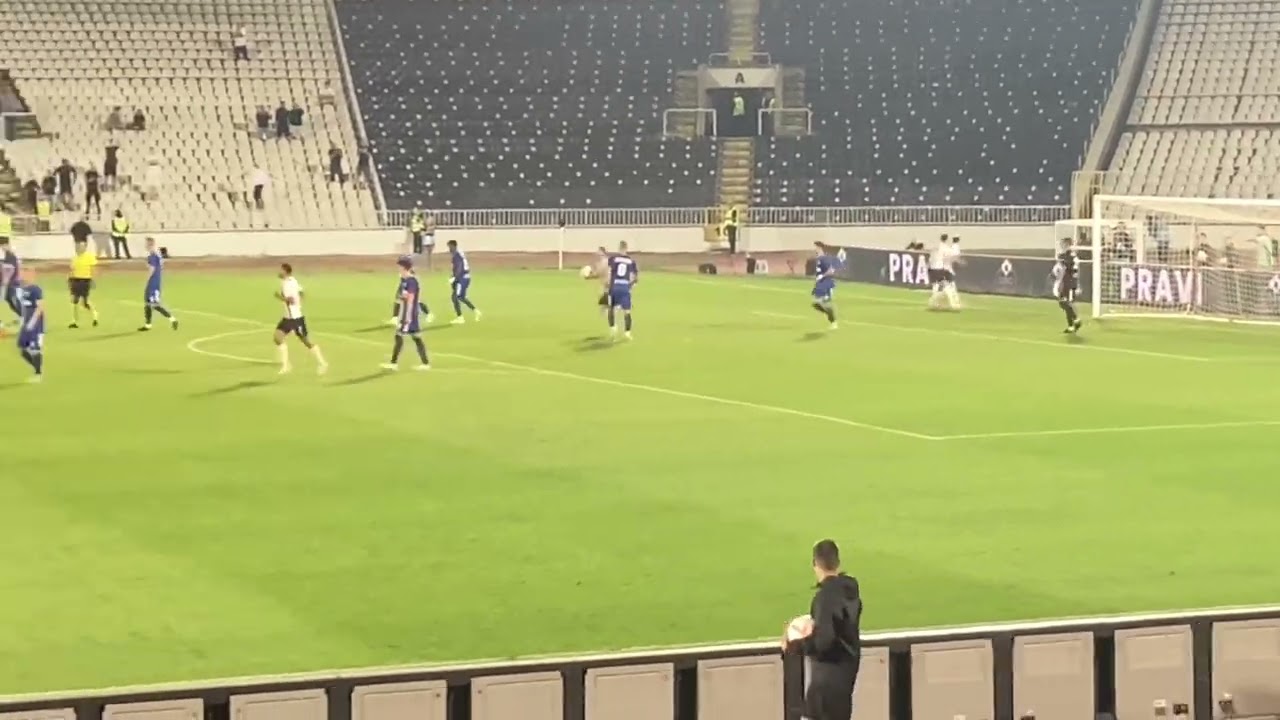 Partizan - Radnik Surdulica 3:2 - gol Saldanje za izjednačnenje 