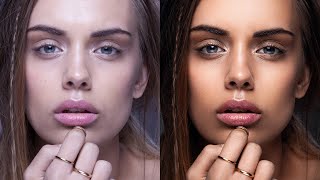 BEAUTY PORTRAIT RETOUCHING with frequency method screenshot 2