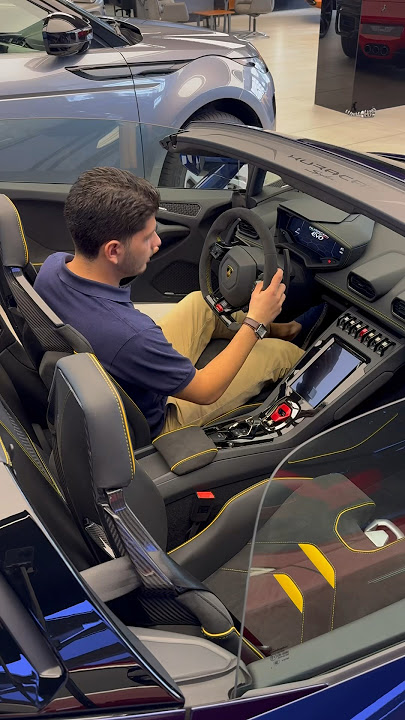 Lamborghini huracan evo spyder (2023) #asmr #carreview #lamborghini #huracan #huracanevospyder