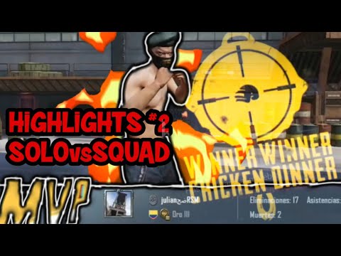 HIGHLIGHTS #2//SOLOvsSQUAD//pubg mobile//Julianultra - YouTube