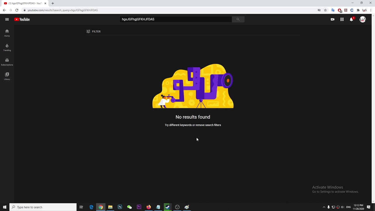 No Results Found Try Different Keywords Or Remove Search Filters On Youtube Youtube