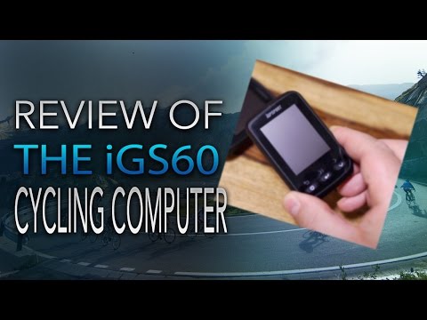 iGS 60 GPS Cycling Computer Review