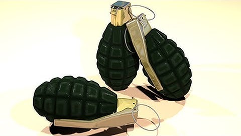 Speed Modeling A Hand Grenade