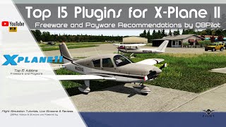 Top 15 Freeware and Payware Plugins for X-Plane 11