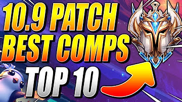 TFT 10.9 PATCH BEST COMPS to WIN RANKED! - Teamfight Tactics Guide Mobile SET 3 Galaxies Meta Builds