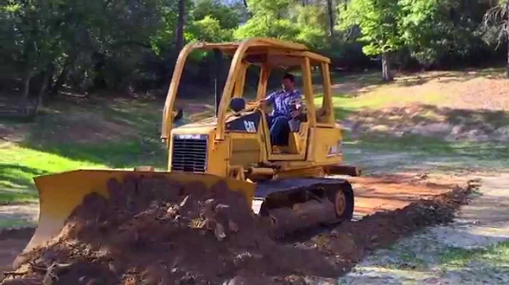 USED DOZER FOR SALE 2005 CATERPILLAR D5GXL 4700HRS OROPS PAT BLADE MS RIPPER 70% UC