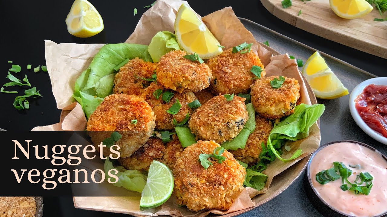 Nuggets de garbanzo Receta vegana YouTube