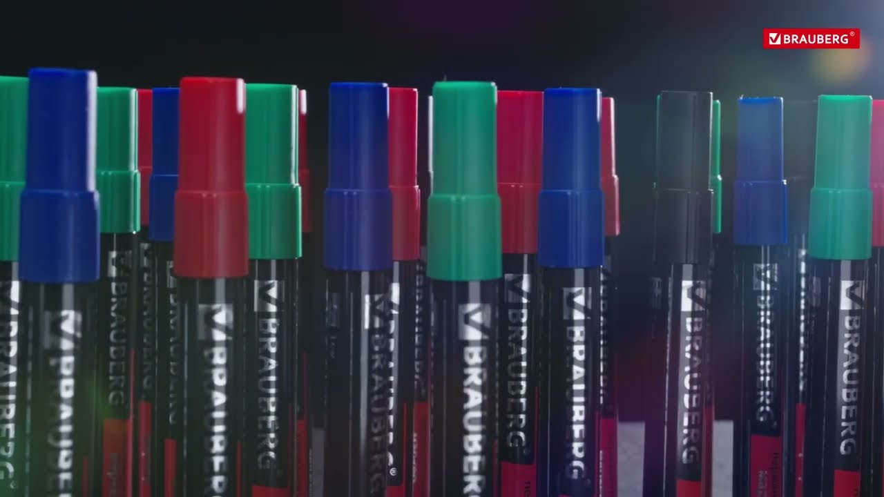 Маркеры перманентные BRAUBERG "Contract"