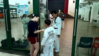 9:53pm 4/4/2024 Thursday TAEKWONDO CLUB STF WTF Training Martial Arts - Tomorrow is My New SILAMBAM