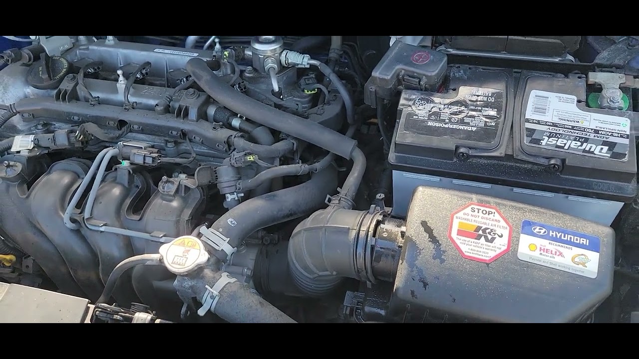 2016 Hyundai Accent Injector, Valve, and Throttle Body Cleaning Part 3