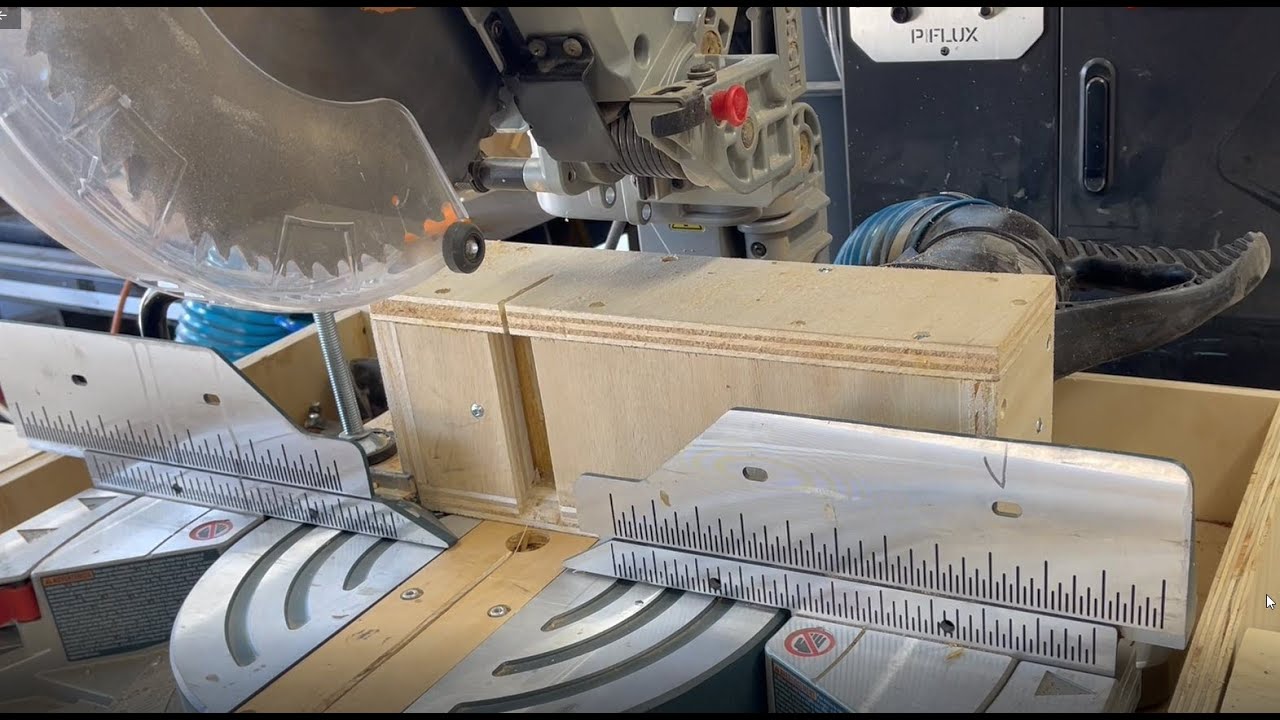 Bosch Miter Saw Dust Collection Box YouTube