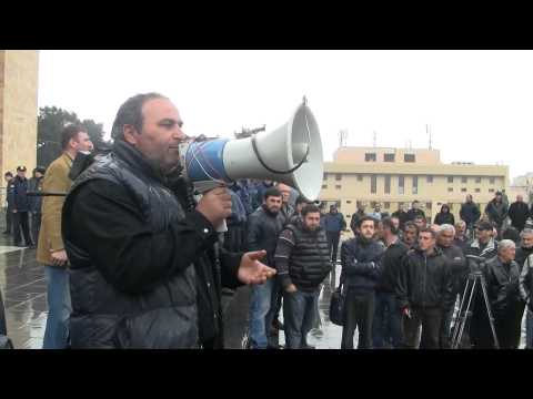 \"მაღარო სიკვდილის საწარმოა\" - აქცია კანცელარიასთან