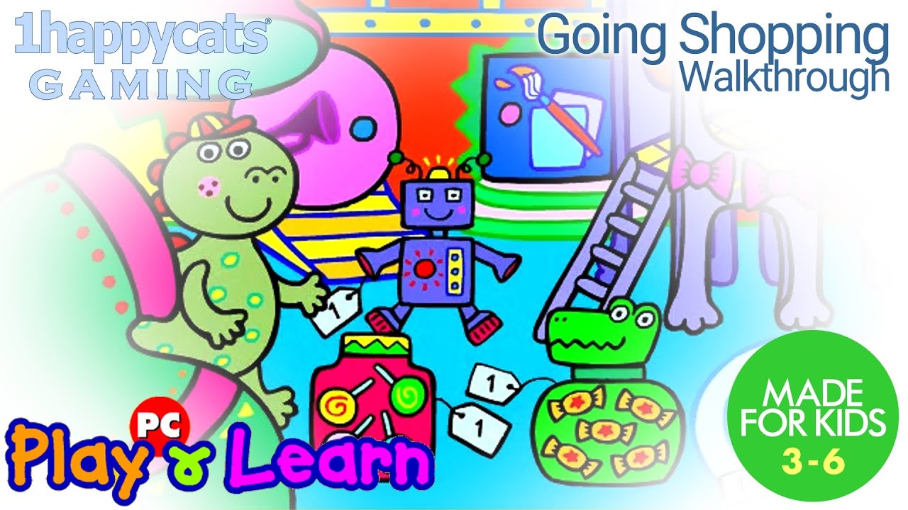 Gaming: PC Play & Learn - Going Shopping (2001) - Walkthrough - YouTube