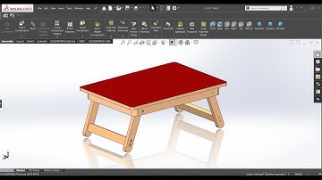 SOLIDWORKS - STUDY TABLE TUTORIAL PART - 2