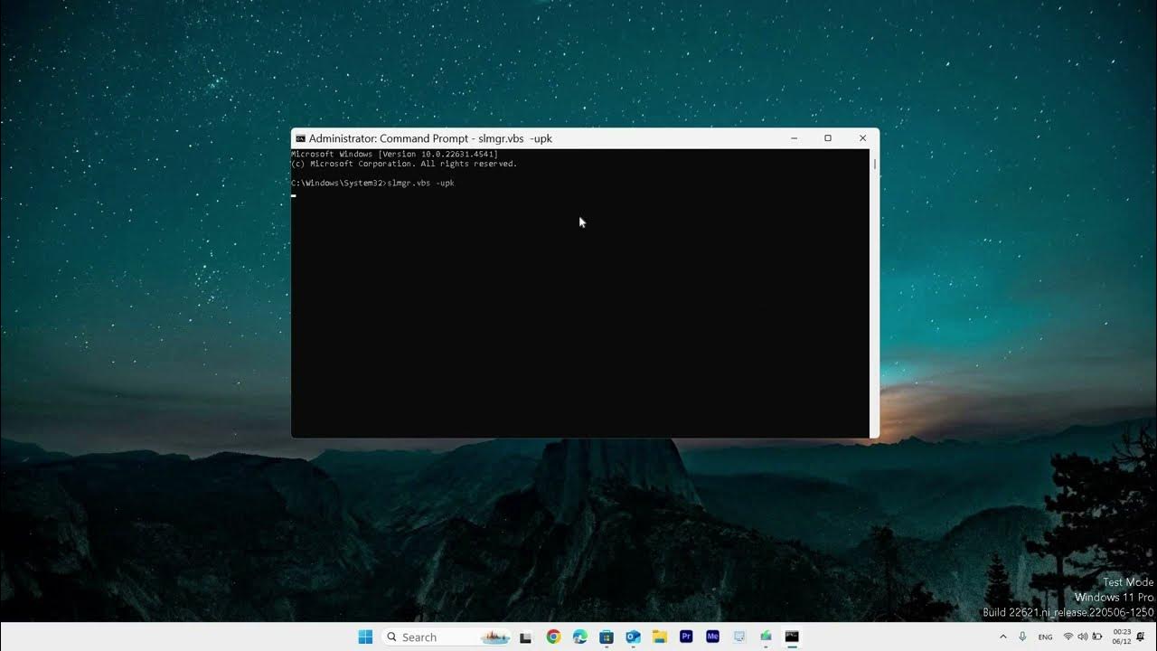 How to deactivate windows by removing product key in windows 11 quick