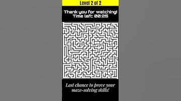 Can You Solve This Hard Maze Puzzle? 🧠 Brain Game Challenge!