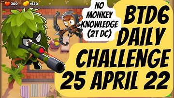 Bloons TD 6 - Daily Challenge (NO MK) - "Dr. Monkey